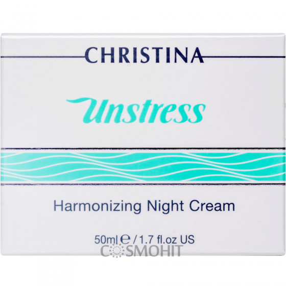 Christina Unstress Harmonizing Night Cream - Гармонізуючий нічний крем - 1