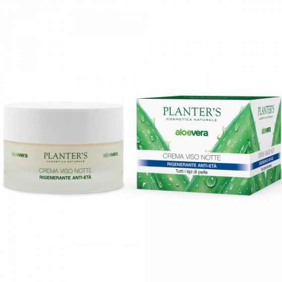 Planter's Aloe Vera Night Face Cream Regenerating Anti-Age - Нічний відновлюючий крем для обличчя