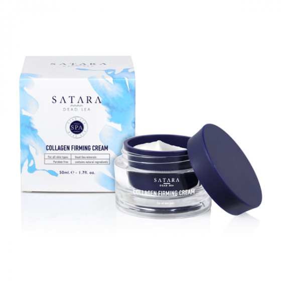 Satara Dead Sea Collagen Firming Cream SPF25 - Крем-ліфтинг з колагеном і мінералами - 2