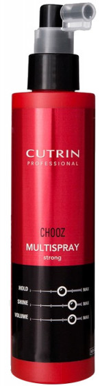 Cutrin Сhooz MultiSpray Strong - Багатофункціональний спрей сильної фіксації - 1