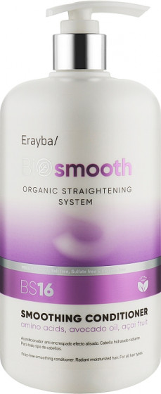 Erayba Bio Smooth Smoothing Conditioner BS16 - Кондиціонер для випрямлення волосся