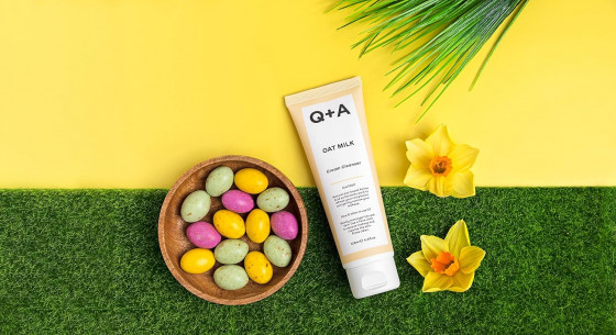 Q+A Oat Milk Cream Cleanser - Очищувальний засіб з вівсяним молочком - 4