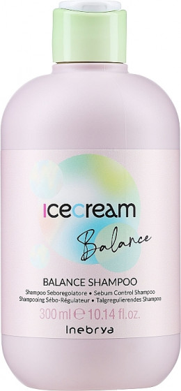 Inebrya Ice Cream Balance Shampoo - Шампунь для жирної шкіри голови