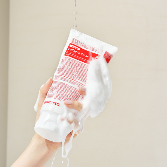 Medi Peel Red Lacto Collagen Clear - Очищуюча пінка для вмивання з колагеном - 1
