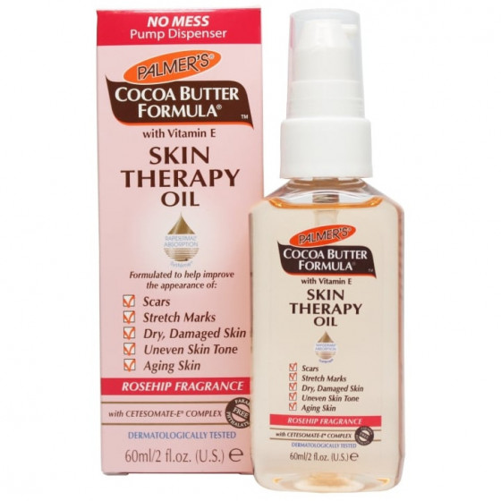 Palmer's Cocoa Butter Skin Therapy Oil Rosehip - Масло з шипшиною для догляду за шкірою обличчя і тіла