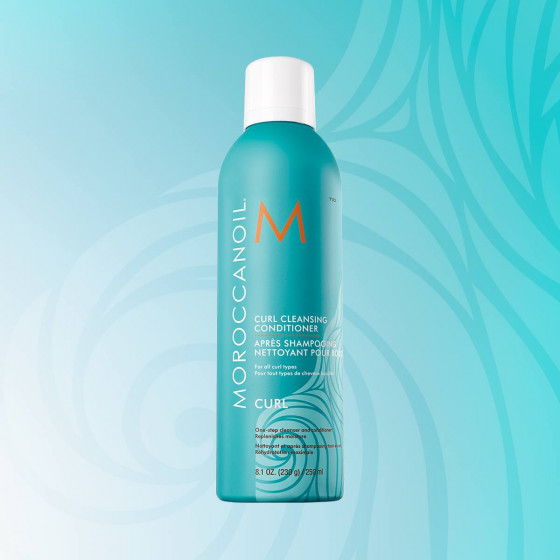 MoroccanOil Curl Cleansing Conditioner - Очищуючий кондиціонер для кучерів 2 в 1 - 1