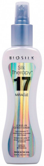 Chi BioSilk Silk & Treat Silk Therapy 17 Miracle Leave-In Conditioner - Незмивний кондиціонер "Шовкова терапія"