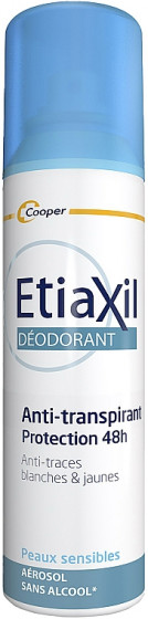 Etiaxil Anti-Perspirant Deodorant Protection 48H Aerosol - Аерозольний антиперспірант-дезодорант "Захист 48 годин"