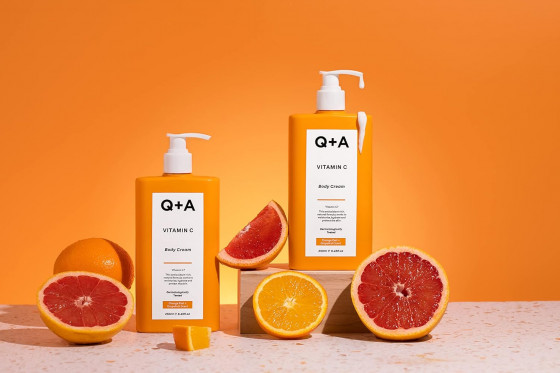 Q+A Vitamin C Body Cream - Крем для тіла з вітаміном C - 4