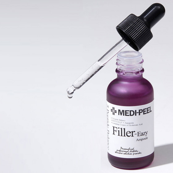 Medi Peel Filler-Eazy Ampoule - Антивікова сироватка-філер для пружності шкіри обличчя з пептидами - 1