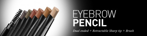 Cailyn Auto Eyebrow Pencil - Олівець для брів з пензликом - 3