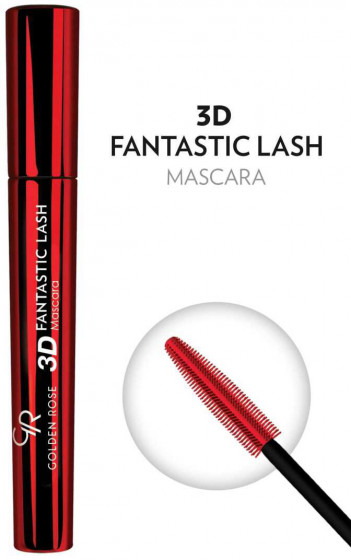 Golden Rose 3D Fantastic Lash Mascara - Туш для вій - 2