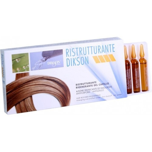 Dikson Ristrutturante - Відновлюючий комплекс миттєвої дії для дуже сухого і пошкодженного волосся - 1