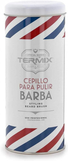 Termix Barber Brush - Щітка з натуральною щетиною для укладання бороди - 7