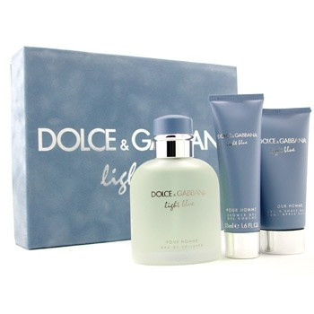 Dolce & Gabbana Light Blue Pour Homme - (EDT75+S/G50+BALM50) - 1