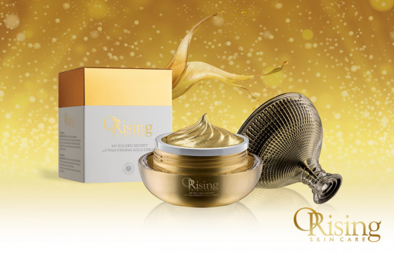 Orising Skin Care My Golden Secret Lifting Firming Gold Cream - Зміцнюючий крем з золотом з ліфтинг-ефектом - 1