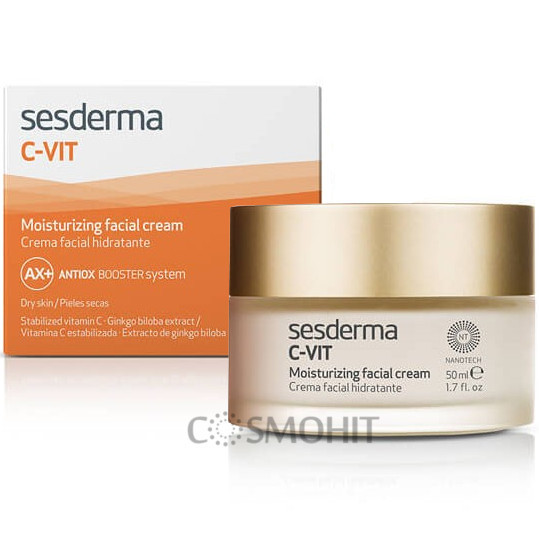 Sesderma C-Vit Face Cream - Зволожуючий крем проти зморшок - 2