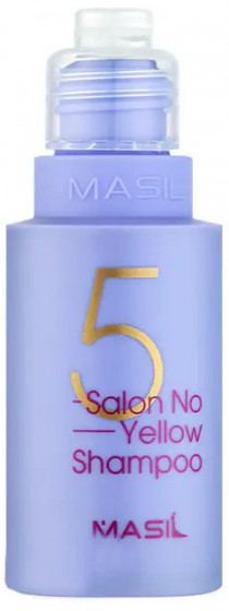 Masil 5 Salon No Yellow Shampoo - Тонуючий шампунь для освітленого волосся