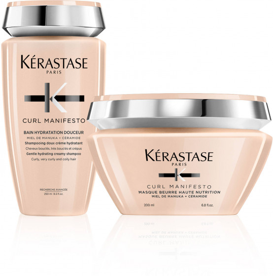 Kerastase Curl Manifesto Masque Beurre Haute Nutrition - Екстра-поживна маска для неслухняного і кучерявого волосся - 4