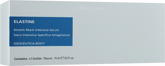 Beauty Spa Serum Elastine - Зміцнююча озон-сироватка для обличчя та тіла