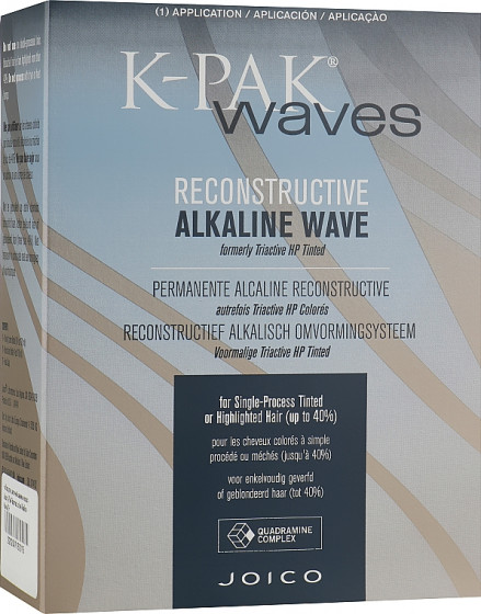 Joico K-Pak Reconstructive Alkaline Wave T/H - Набір для лужної біозавивки знебарвленого і тонованого волосся - 1