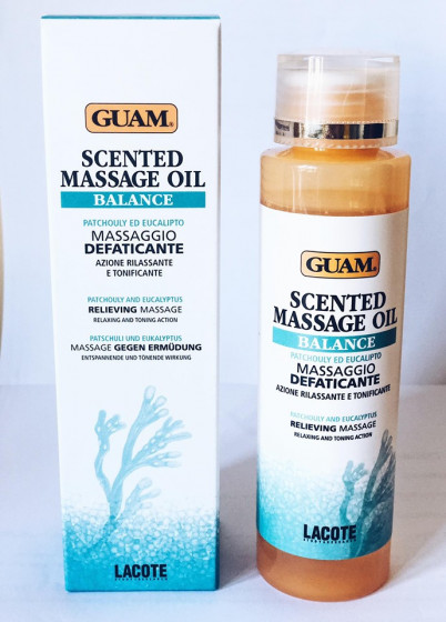 GUAM Scented Balance Massage Oil - Масажне масло для тіла "Баланс" - 1