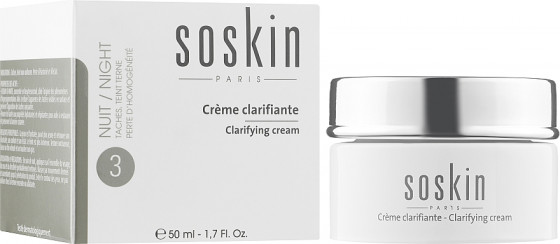 Soskin Clarifying Cream - Освітлюючий крем для обличчя - 1