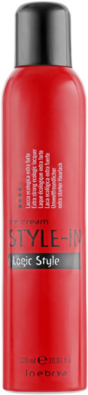 Inebrya Style-In Extra Strong Spray - Лак для волосся екстрасильної фіксації