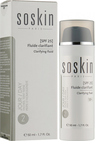 Soskin Clarifying Fluid SPF25 - Освітлюючий флюїд для обличчя - 1