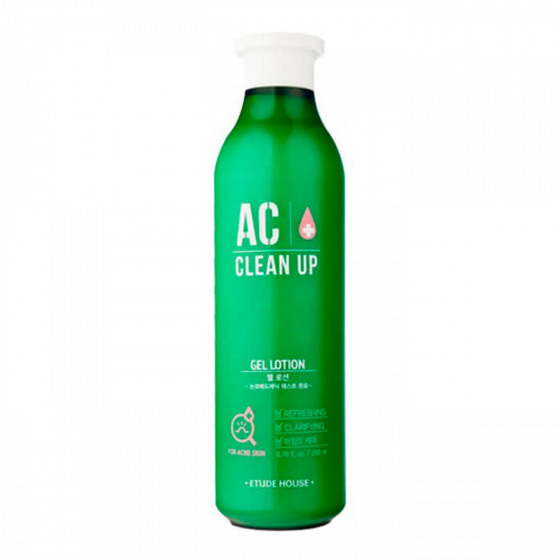 Etude House AC Clean Up Gel Lotion - Гель-лосьйон для проблемної шкіри