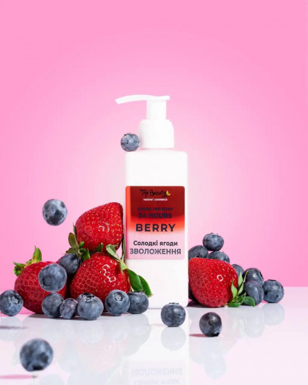 Top Beauty 24 Hours Cream for Body "Sweet Berry" - Крем для тіла та рук зволоження 24 години "Солодкі Ягоди" - 1