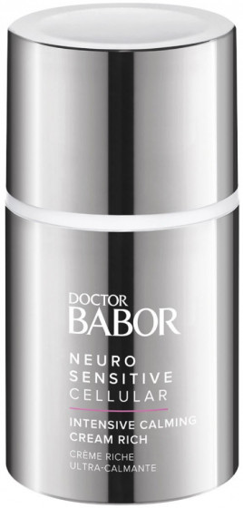 Babor Neuro Sensitive Cream Rich - Поживний нейро заспокійливий крем