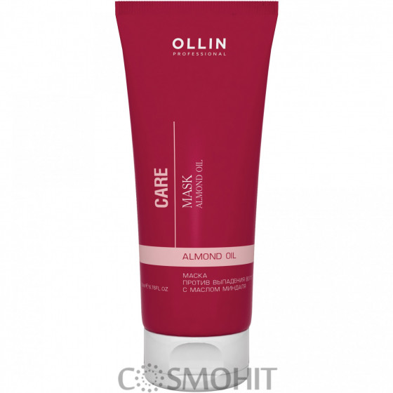 OLLIN Care Almond Oil Mask - Маска проти випадіння волосся з олією мигдалю