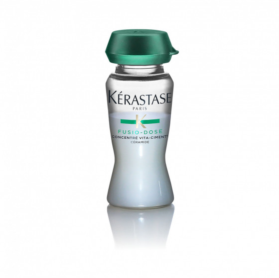 Kerastase Fusio Dose Concentre Vita-Ciment - Зміцнюючий концентрат для ослабленого і пошкодженого волосся - 2