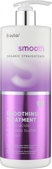 Erayba Bio Smooth Organic Straightener Smoothing Treatment - Флюїд для випрямлення волосся