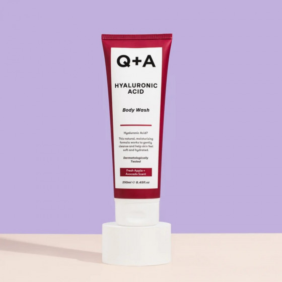 Q+A Hyaluronic Acid Body Wash - Очищуючий гель для тіла з гіалуроновою кислотою - 7