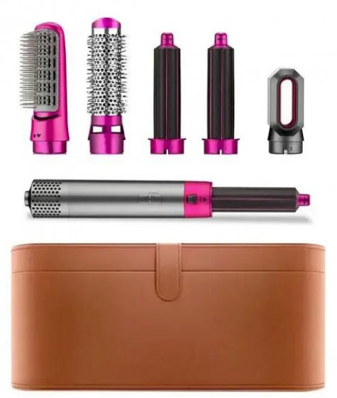 Hot Air Styler 5in1 - Стайлер для волосся в шкіряному кейсі