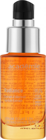 Academie Radiance 12H Serum - Абрикосова сироватка для обличчя "12 годин сяйва" - 1