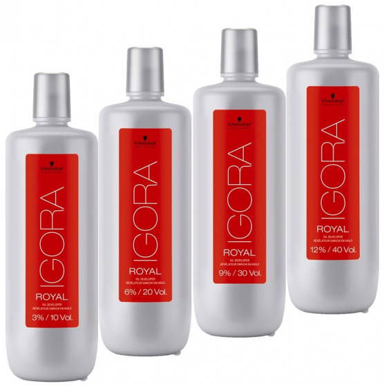 Schwarzkopf Professional Igora Royal Oil Developer 12% - Лосьйон-проявник на масляній основі 12% - 1