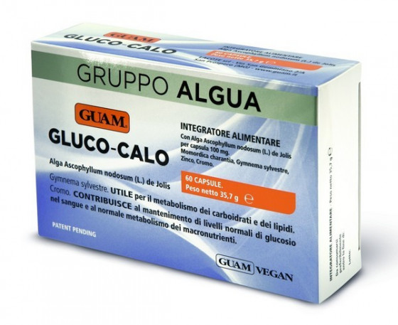 GUAM Gluco-Calo - Харчова добавка для спеціального дієтичного споживання