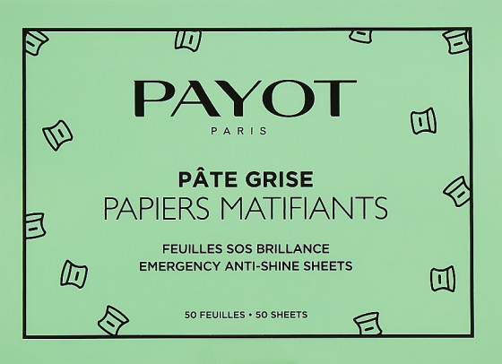 Payot Pate Grise Emergency Anti-Shine Sheets - Серветки, що матують