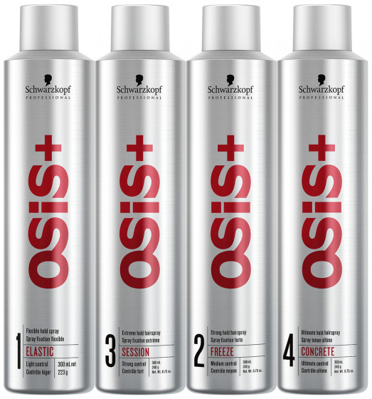 Schwarzkopf Professional Osis+ Freeze Hairspray - Лак для волосся сильної фіксації - 1