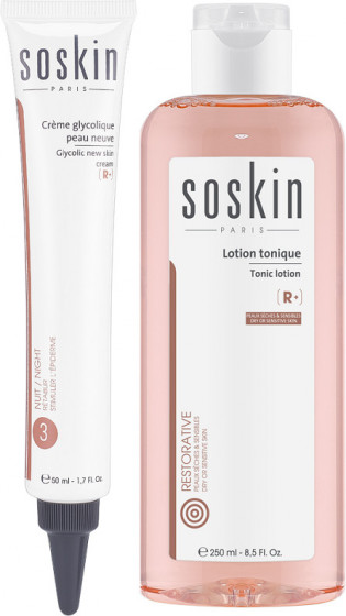 Soskin Tonic Lotion Dry Sensitive Skin - Тонік-лосьйон для сухої та чутливої ​​шкіри обличчя - 1