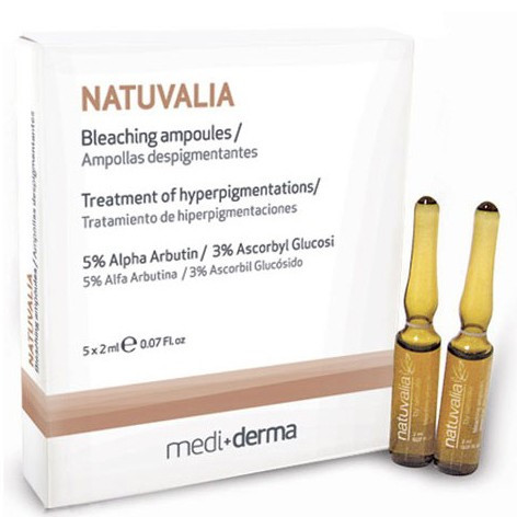 Sesderma Natuvalia Bleaching Ampoules - Освітлююча сироватка в ампулах - 1