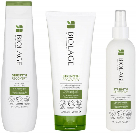 Matrix Biolage Strenght Recovery Conditioner - Кондиціонер для зміцнення пошкодженого волосся - 1