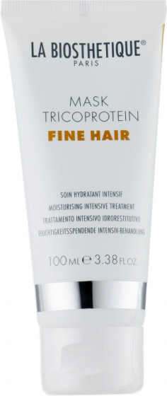 La Biosthetique Fine Hair Mask Tricoprotein - Маска посиленої дії для тонкого та сухого волосся