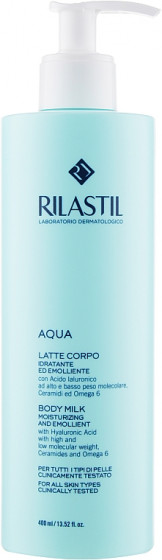 Rilastil Aqua Latte Corpo - Молочко для глибокого зволоження тіла