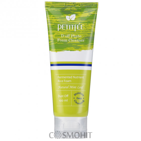 Petitfee & Koelf D-off Phyto Foam Cleanser - Фіто-пінка для глибокого очищення