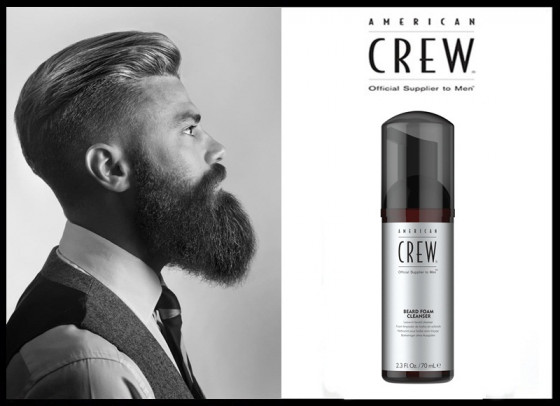 American Crew Beard Foam Cleanser - Очищуюча піна для бороди - 1