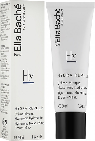 Ella Bache Hyaluronic Moisturising Cream-Mask - Інтенсивно зволожуюча крем-маска для обличчя - 1